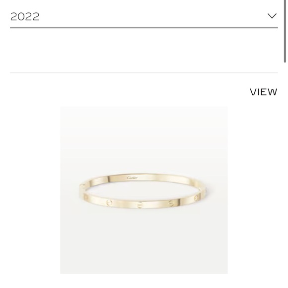 Love Bracelet, Small Model in Y-G 16 VIDEO BELOW 

Comes w/ box, authentic card - Picture 5 of 8